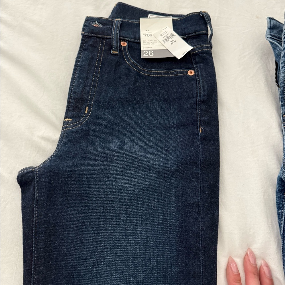 Gap Flare Dark Denim Jeans